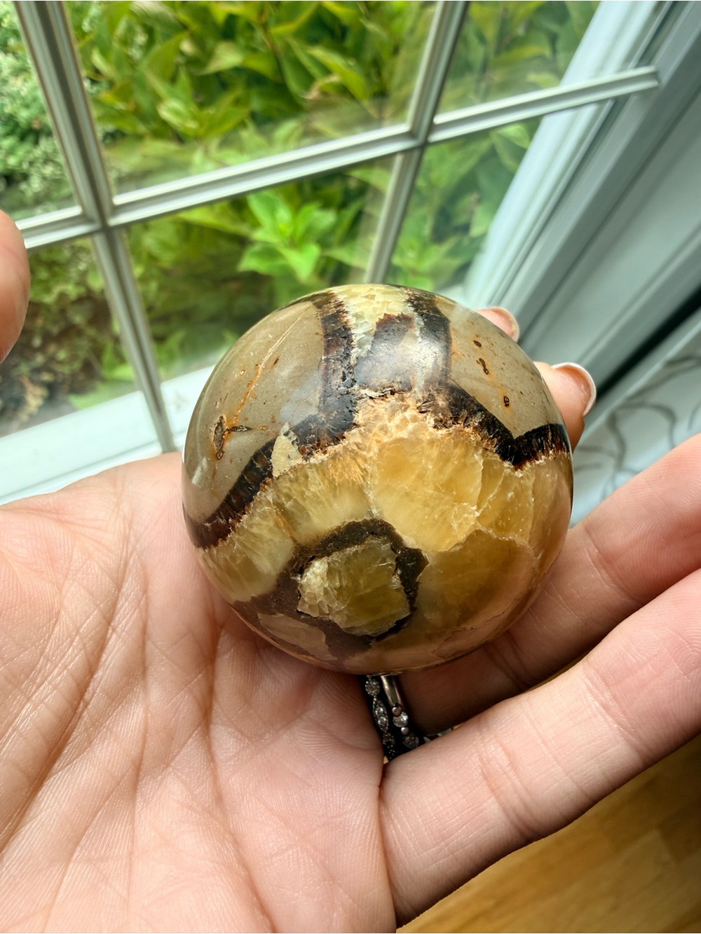 Gorgeous Septarian Sphere